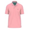 A11955 Fynch Hatton Premium Cotton Polo (Magnolia)