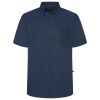 A11975 Kam Dobby Textured Shirt (Navy)