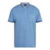 A11980XT Tall Fit North Latitude Superflex Pique Polo (Mid Blue)