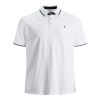 A12021 Jack & Jones Polo Shirt (White)