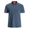 A12021 Jack & Jones Polo Shirt (Denim Blue)
