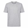 A12069XT Tall Fit Ed Baxter Plain Crew Neck T-Shirt (Grey)
