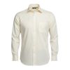 A6050 Plain L/S Double Two Shirt (Cream)