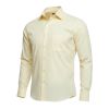 A6050 Plain L/S Double Two Shirt (Lemon)