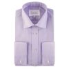 A6320 Paradigm Plain L/S Double Cuff Shirt (Lilac)