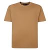 A6931 Espionage Plain Crew Neck T-Shirt (Dark Sand)