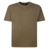 A6931XXT John Banks Plain Crew Neck T-Shirt (Khaki) 41" Length