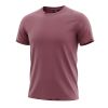 A6931 Espionage Plain Crew Neck T-Shirt (Rose)