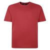 A6931 Espionage Plain Crew Neck T-Shirt (Ruby)