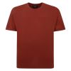 A6931 Espionage Plain Crew Neck T-Shirt (Rust)