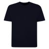 A6931XXT John Banks Plain Crew Neck T-Shirt (Black) 41" Length