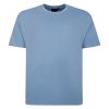 A6931XXT John Banks Plain Crew Neck T-Shirt (Blue) 41" Length