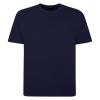 A6931XXT John Banks Plain Crew Neck T-Shirt (Navy) 41" Length