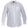 A9008 L/S Regular Collar Office Shirt (White)