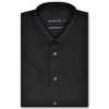 A9804 Double Two Plain S/S Extra Body Shirt (Black)