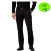 B1066XT Tall Fit Meyer Stretch Chino Trouser (Black)