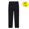 B1151XT Tall Fit Kam Stretch Chino Trouser (Black)