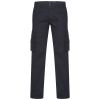 B1177 Kam Stretch Cargo Trouser (Black)
