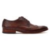H1940 Base London Barbera Lace Up Brogue Shoe (Brown)