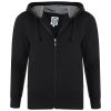 D5788 Kam Plain Hoodie (Black)