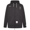 D6329 Grey Hawk Full Zip Hooded Top (Charcoal)