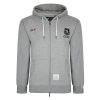 D6329XT Tall Fit Grey Hawk Full Zip Hooded Top (Grey)