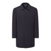 D6450 Skopes Aldgate Long Overcoat (Navy)