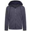 D6763 Kam Textured Interlock Hoody (Indigo)