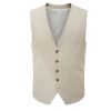 D6767XT Tall Fit Skopes Caspian Waistcoat (Stone)