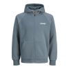 D6831 Jack & Jones Full Zip Hoodie (Storm)