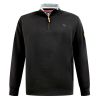 E1103 D555 1/4 Zip Sweatshirt (Black)
