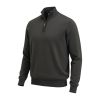 E1109 Rialto 1/4 Zip Turtle Neck Jumper (Brown)