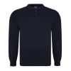 E957XT Tall Fit Espionage Knitted Polo Jumper (Navy)
