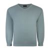 E958 Espionage V Neck Jumper (Sage)