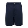 F1585 D555 Elastic Waist Stretch Shorts (Navy)