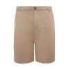 F1585 D555 Elastic Waist Stretch Shorts (Sand)