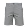 F1586 Ed Baxter Under Belly Fit Stretch Chino Shorts (Grey)