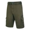 F1587 Kam Stretch Cargo Shorts (Khaki)