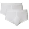 G553 Espionage Twin Pack High Rise Briefs (White)