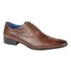 H1399 Roamers Brogue Lace Up Shoe (Tan)