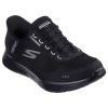 H1886 Skechers Slip-ins, GoWalk Flex Waterproof Trainers (Black)
