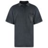 A7805 Plain Polo (Charcoal)