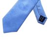 MWY311922 XL Paisley Poly Tie (Sky Blue)