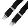 X1020 Wide Plain Braces up to 54" (Black)