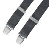 X1020 Wide Plain Braces up to 54" (Grey)
