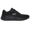 H1916 Skechers Arch Fit 2.0 Ext Wide Trainers(Black)