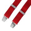 X1020 Wide Plain Braces up to 54" (Red)
