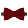 X1024 Sophos Dusk Velvet Bow Tie (Wine)