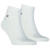 X886 Tommy Hilfiger Quarter Sock (2 Pair Pack, White)