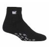 X908 Thermal Ankle Slipper Sock (Black)